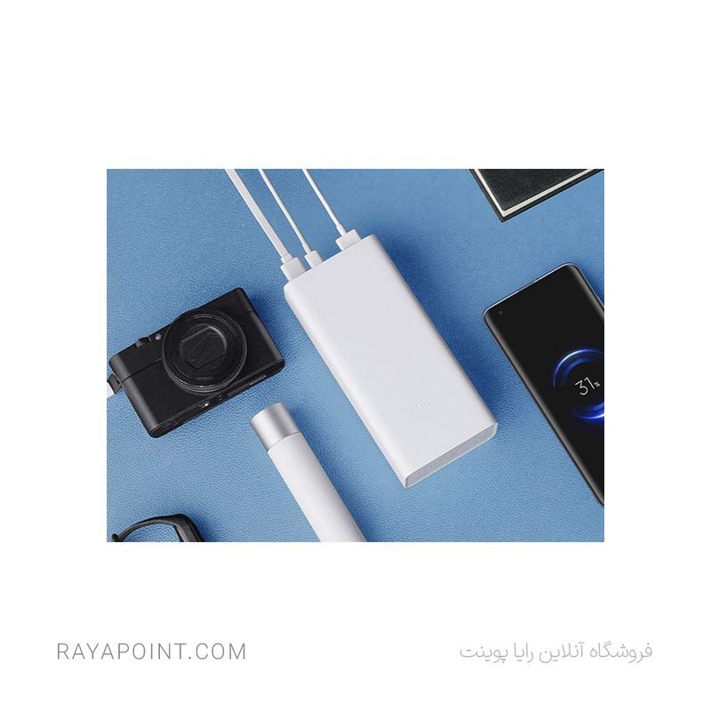  پاوربانک شیائومی مدل Mi PB3018ZM ظرفیت 30000 میلی آمپر ساعت 