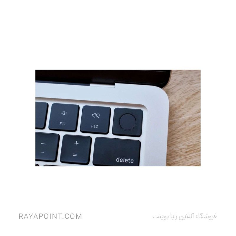  لپ تاپ 13.6 اینچی اپل مدل MacBook Air MW0W3 2025 LLA-M4-16GB RAM-256GB SSD 