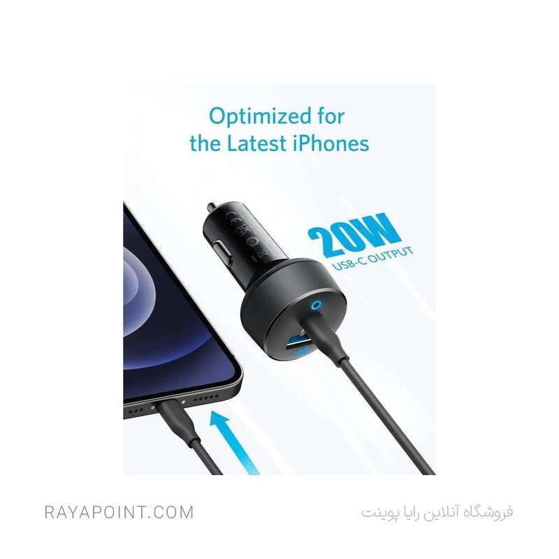  شارژر فندکی انکر مدل A2732HF1 