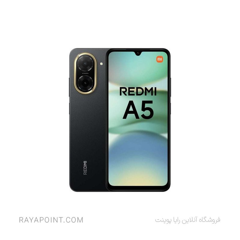  گوشی موبایل شیائومی مدل Redmi A5 دو سیم کارت ظرفیت 64 گیگابایت و رم 3 گیگابایت - نسخه به همراه شارژر 