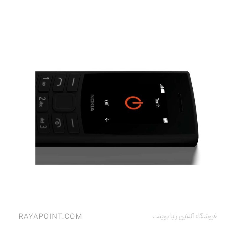  گوشی موبایل نوکیا مدل 106 2023 دو سیم کارت - مونتاژ ایران تحت لیسانس نوکیا 