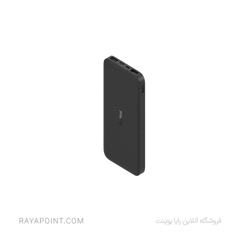  پاوربانک شیائومی مدل Redmi ظرفیت 10000 میلی آمپر ساعت به همراه کابل تبدیل microUSB 