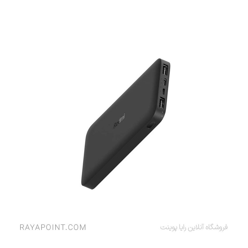  پاوربانک شیائومی مدل Redmi ظرفیت 10000 میلی آمپر ساعت به همراه کابل تبدیل microUSB 
