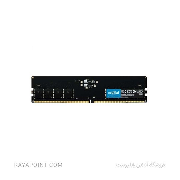 رم دسکتاپ DDR5 تک کاناله 4800 مگاهرتز CL40 کروشیال مدل CT32 ظرفیت 32 گیگابایت