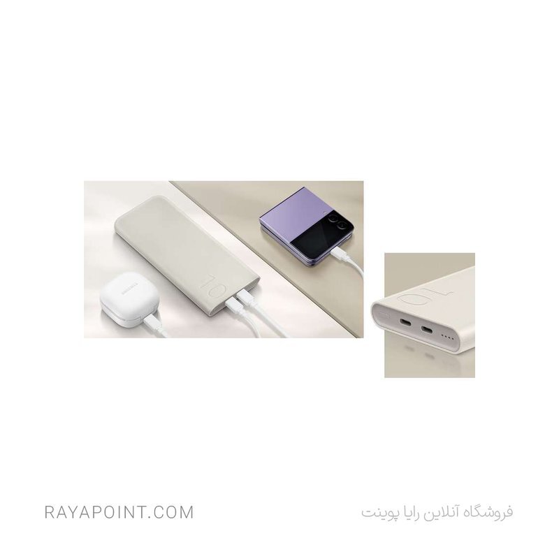  پاوربانک 25 وات سامسونگ مدل EB-P3400 ظرفیت 10000 میلی آمپر ساعت 