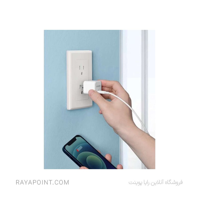  شارژر دیواری 20 وات انکر مدل PowerPort III A2149 Cube 