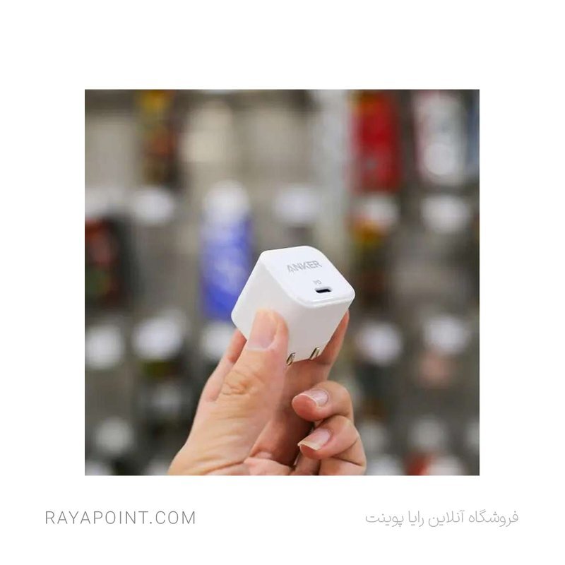  شارژر دیواری 20 وات انکر مدل PowerPort III A2149 Cube 