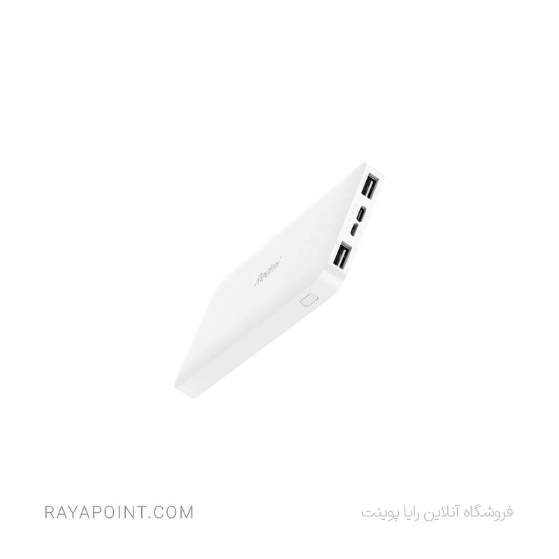  پاوربانک شیائومی مدل Redmi ظرفیت 10000 میلی آمپر ساعت به همراه کابل تبدیل microUSB 
