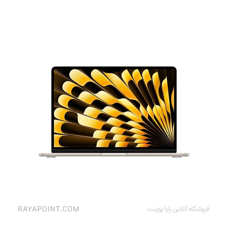  لپ تاپ 13.6 اینچی اپل مدل MacBook Air MW0Y3 2025 HNA-M4-16GB RAM-256GB SSD 