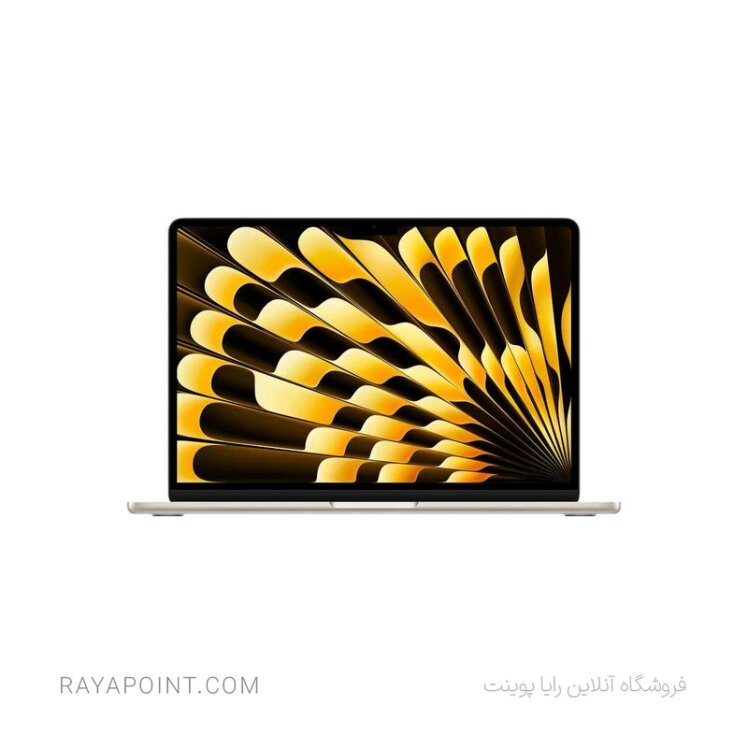 لپ تاپ 13.6 اینچی اپل مدل MacBook Air MW0Y3 2025 HNA-M4-16GB RAM-256GB SSD