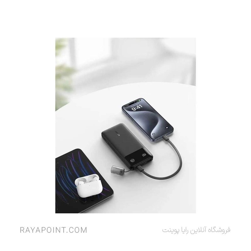  پاوربانک انکر مدل A1388 ظرفیت 10000 میلی آمپر ساعت 