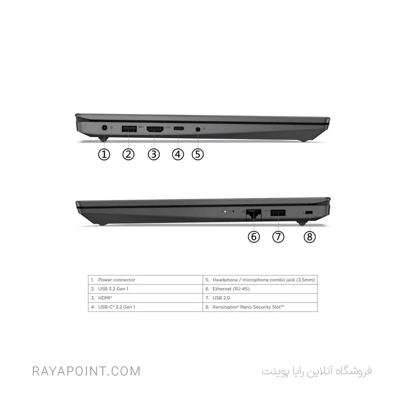  لنوو V15 G4 IRU-i3 1315U-8GB DDR4-256SSD-TN 