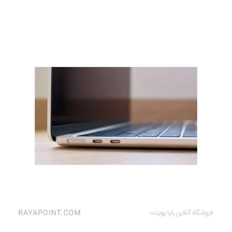  لپ تاپ 13.6 اینچی اپل مدل MacBook Air MW0W3 2025 LLA-M4-16GB RAM-256GB SSD 